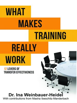 cover image of What Makes Training Really Work